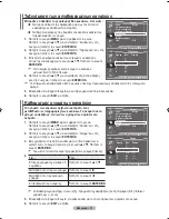 Предварительный просмотр 201 страницы Samsung LE37M8 Owner'S Instructions Manual