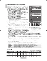 Предварительный просмотр 209 страницы Samsung LE37M8 Owner'S Instructions Manual