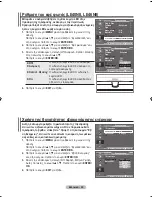 Предварительный просмотр 218 страницы Samsung LE37M8 Owner'S Instructions Manual