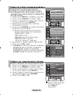 Предварительный просмотр 226 страницы Samsung LE37M8 Owner'S Instructions Manual