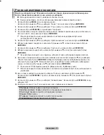 Предварительный просмотр 261 страницы Samsung LE37M8 Owner'S Instructions Manual