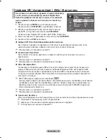 Предварительный просмотр 270 страницы Samsung LE37M8 Owner'S Instructions Manual