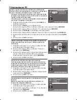 Предварительный просмотр 303 страницы Samsung LE37M8 Owner'S Instructions Manual