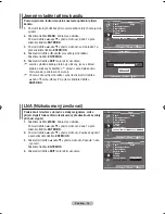 Предварительный просмотр 388 страницы Samsung LE37M8 Owner'S Instructions Manual