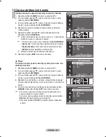 Предварительный просмотр 408 страницы Samsung LE37M8 Owner'S Instructions Manual