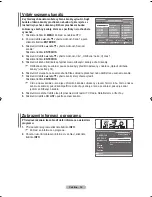 Предварительный просмотр 410 страницы Samsung LE37M8 Owner'S Instructions Manual