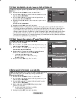 Предварительный просмотр 416 страницы Samsung LE37M8 Owner'S Instructions Manual