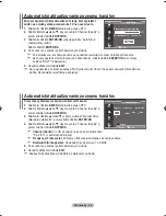 Предварительный просмотр 469 страницы Samsung LE37M8 Owner'S Instructions Manual