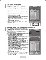 Предварительный просмотр 510 страницы Samsung LE37M8 Owner'S Instructions Manual