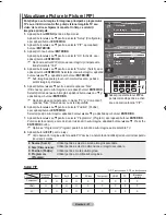 Предварительный просмотр 519 страницы Samsung LE37M8 Owner'S Instructions Manual