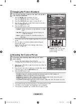 Предварительный просмотр 17 страницы Samsung LE37M86BD Manual