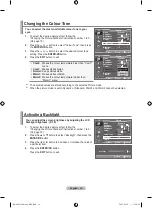 Предварительный просмотр 18 страницы Samsung LE37M86BD Manual