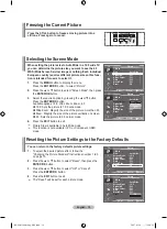 Предварительный просмотр 21 страницы Samsung LE37M86BD Manual