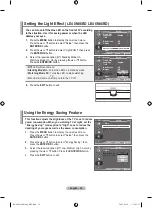 Предварительный просмотр 32 страницы Samsung LE37M86BD Manual