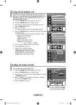 Предварительный просмотр 40 страницы Samsung LE37M86BD Manual