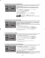 Preview for 17 page of Samsung LE37R7 Owner'S Instructions Manual