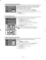 Preview for 20 page of Samsung LE37R7 Owner'S Instructions Manual