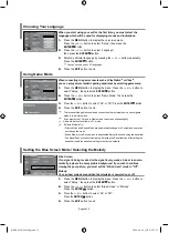 Предварительный просмотр 21 страницы Samsung LE37S7 Owner'S Instructions Manual