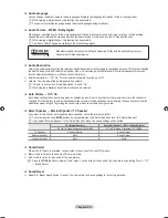 Preview for 22 page of Samsung LE40A766R1W User Manual