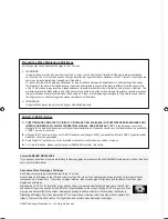 Предварительный просмотр 2 страницы Samsung LE40A856 User Manual