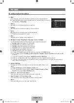 Предварительный просмотр 16 страницы Samsung LE40B625 User Manual