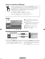 Preview for 12 page of Samsung LE40D550K1W User Manual