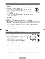 Preview for 122 page of Samsung LE40D550K1W User Manual