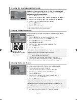 Preview for 14 page of Samsung LE40F7 Owner'S Instructions Manual