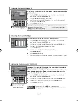 Preview for 19 page of Samsung LE40F7 Owner'S Instructions Manual