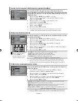 Preview for 146 page of Samsung LE40F7 Owner'S Instructions Manual