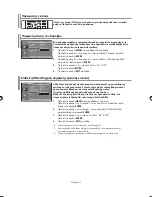 Preview for 149 page of Samsung LE40F7 Owner'S Instructions Manual