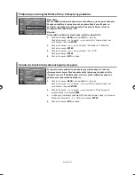 Preview for 156 page of Samsung LE40F7 Owner'S Instructions Manual