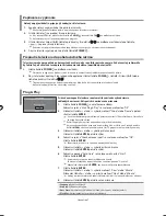 Preview for 229 page of Samsung LE40F7 Owner'S Instructions Manual