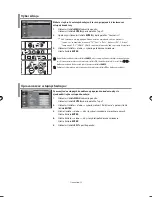 Preview for 245 page of Samsung LE40F7 Owner'S Instructions Manual