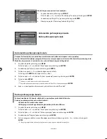 Preview for 274 page of Samsung LE40F7 Owner'S Instructions Manual