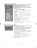 Preview for 276 page of Samsung LE40F7 Owner'S Instructions Manual