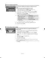 Preview for 277 page of Samsung LE40F7 Owner'S Instructions Manual