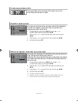 Preview for 281 page of Samsung LE40F7 Owner'S Instructions Manual