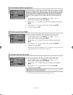 Preview for 284 page of Samsung LE40F7 Owner'S Instructions Manual