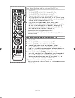 Preview for 303 page of Samsung LE40F7 Owner'S Instructions Manual