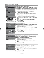 Preview for 308 page of Samsung LE40F7 Owner'S Instructions Manual