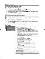 Preview for 317 page of Samsung LE40F7 Owner'S Instructions Manual