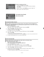 Preview for 318 page of Samsung LE40F7 Owner'S Instructions Manual