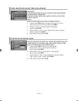 Preview for 332 page of Samsung LE40F7 Owner'S Instructions Manual