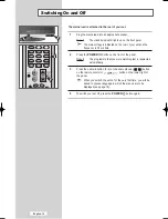 Предварительный просмотр 14 страницы Samsung LE40M51BS Owner'S Instructions Manual