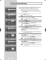 Предварительный просмотр 20 страницы Samsung LE40M51BS Owner'S Instructions Manual