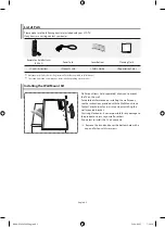 Предварительный просмотр 4 страницы Samsung LE40M9 Owner'S Instructions Manual