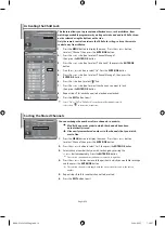 Предварительный просмотр 12 страницы Samsung LE40M9 Owner'S Instructions Manual