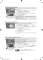 Предварительный просмотр 20 страницы Samsung LE40M9 Owner'S Instructions Manual