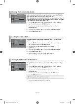 Предварительный просмотр 21 страницы Samsung LE40M9 Owner'S Instructions Manual